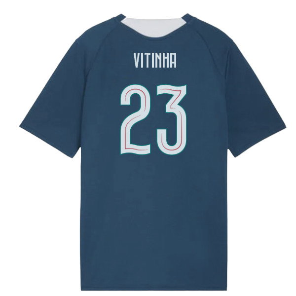 2026-2027 Portugal Training Jersey (Ocean Tropic) - Kids (Vitinha 23)-SoccerKits Hub | Buy Soccer Jerseys Online